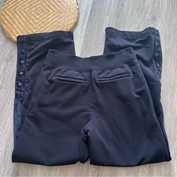 Athleta Retroplush Velvet Straight Leg Pant in Black Women’s Size M - Picture 4 of 8